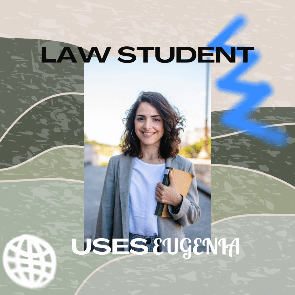 How a Law Student Uses Eugenia to Improve His Learning