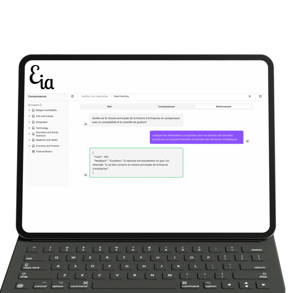 Eugenia- Your AI agent to improve your learning